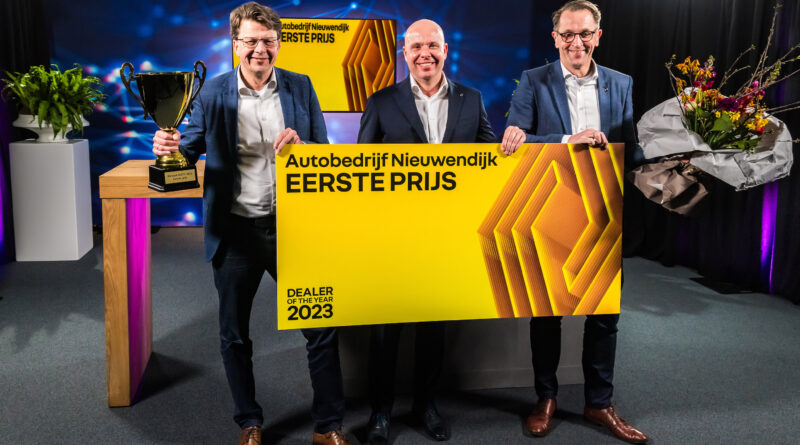 Autobedrijf Nieuwendijk beste Renault dealer van Nederland